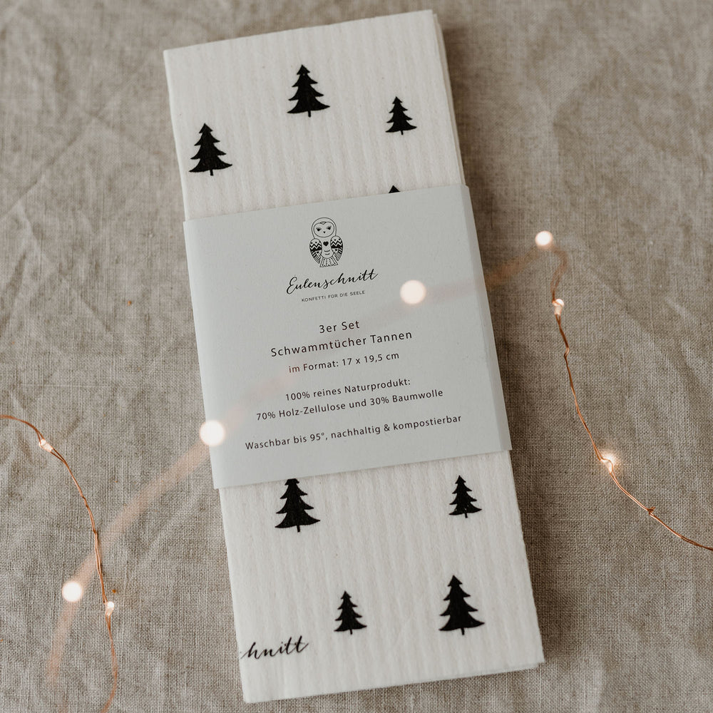 Sponge cloths firs set of 3 (1 PU = 10 pieces)