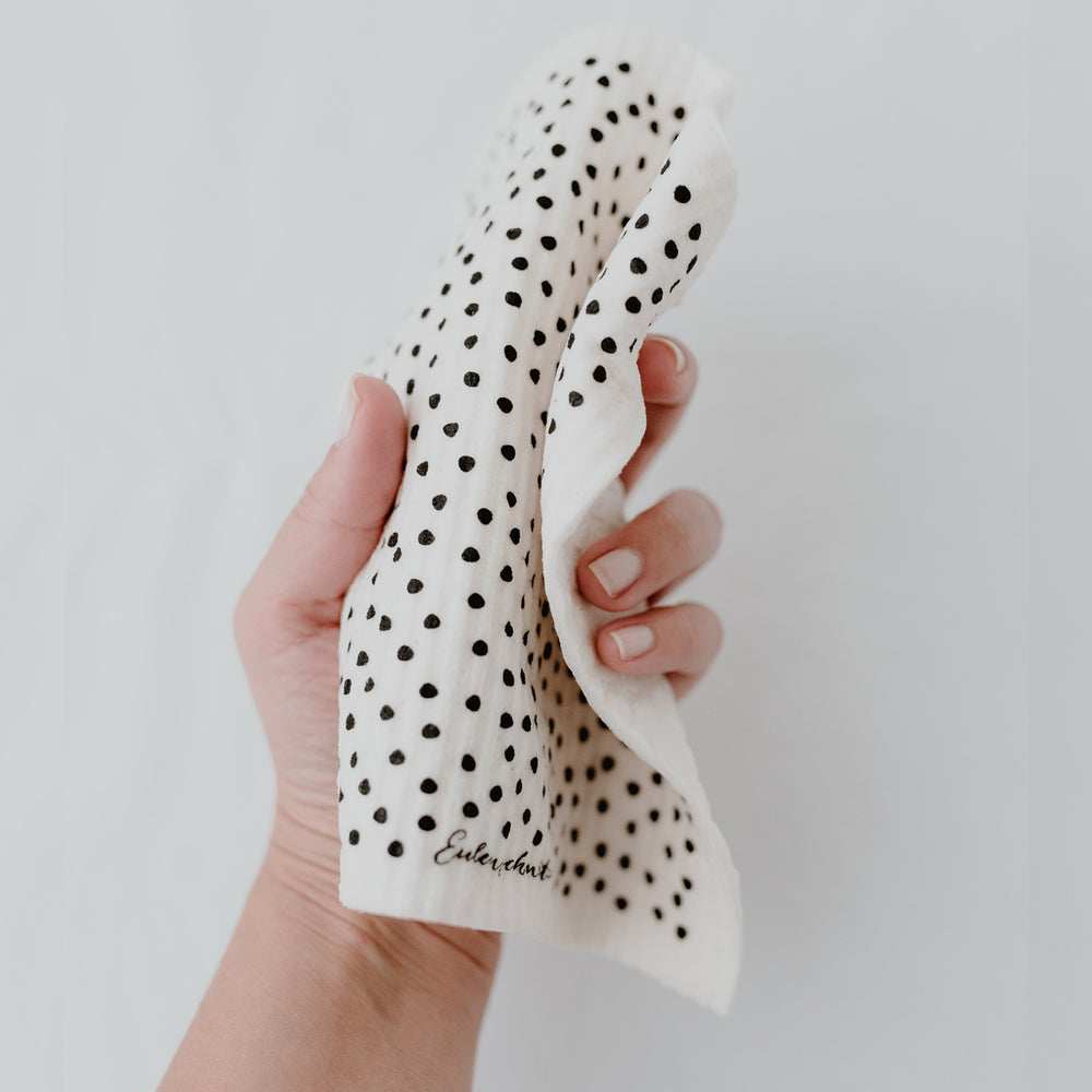 Sponge cloths dots in a set of 3 (PU = 10 pieces)