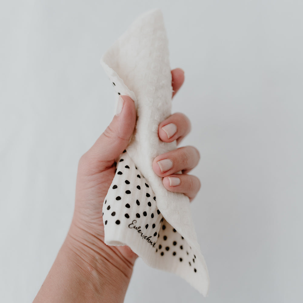Sponge cloths dots in a set of 3 (PU = 10 pieces)