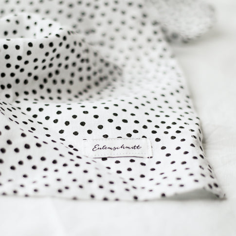 Leinen Tischläufer Punkte 140 x 40 cm (VE = 4 Stk.)