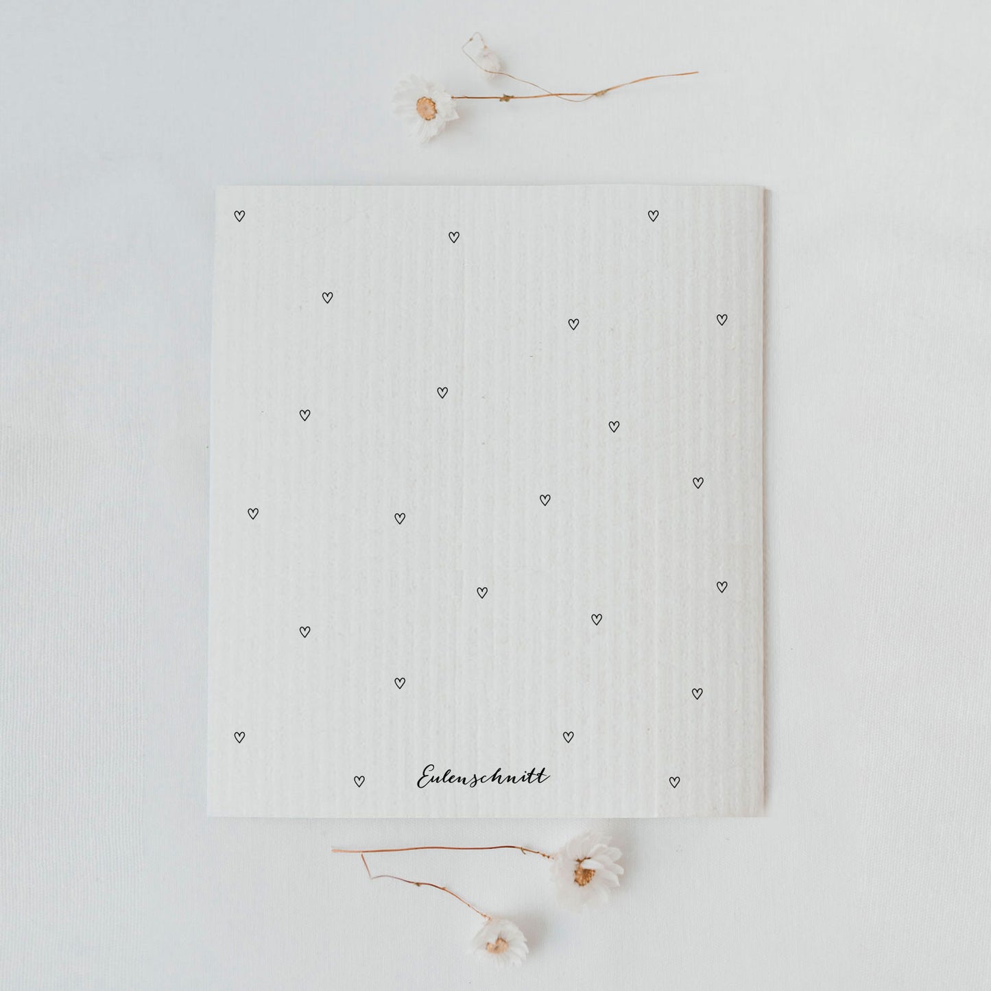 Chiffons éponges petits coeurs lot de 3 (UE = 10 Pièces)