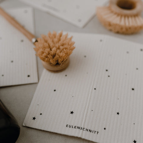Chiffons éponges Étoiles en lot de 3 (UE = 10 Pièces)