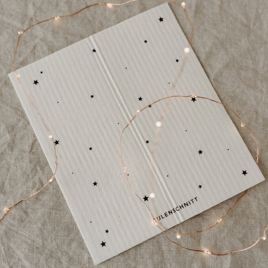 Chiffons éponges Étoiles en lot de 3 (UE = 10 Pièces)