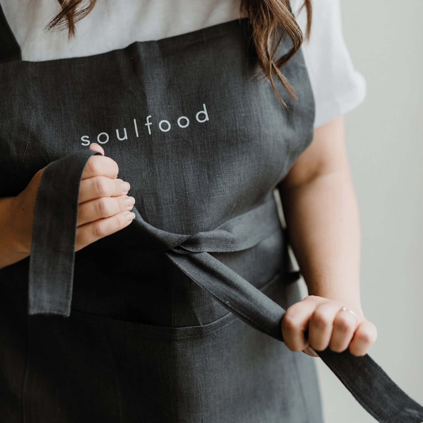 Apron Soulfood made of linen (PU = 6 pieces)