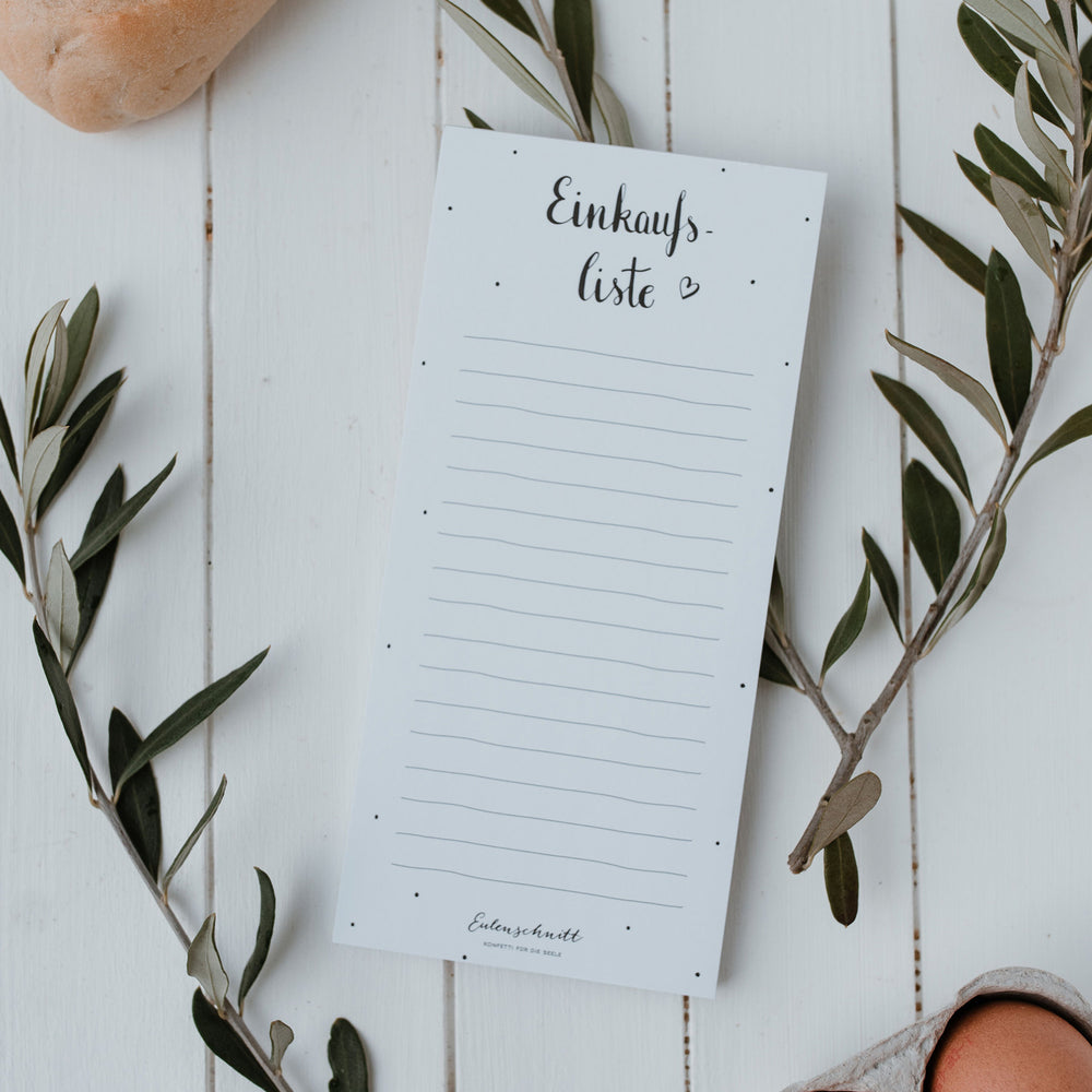 Einkaufsliste (VE = 10 Stk)