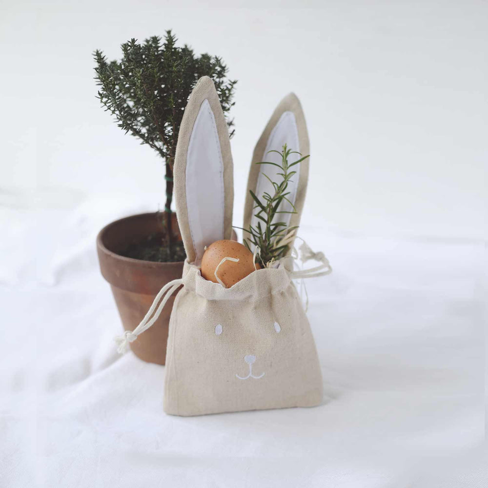 Sac cadeau lapin petit en lot de 2 (UE = 3 Ensembles)