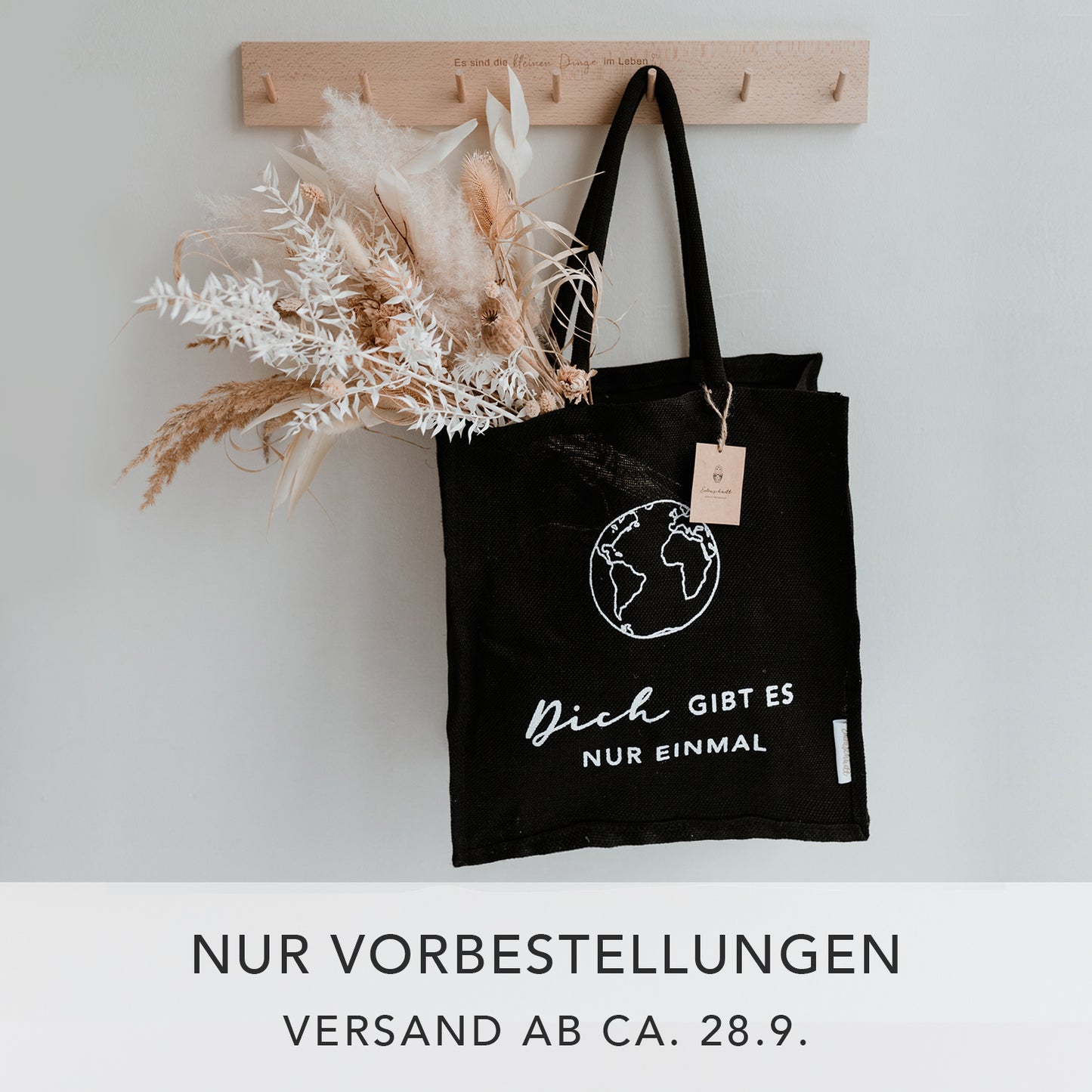 Jute Shopper Welt (Einzelartikel)
