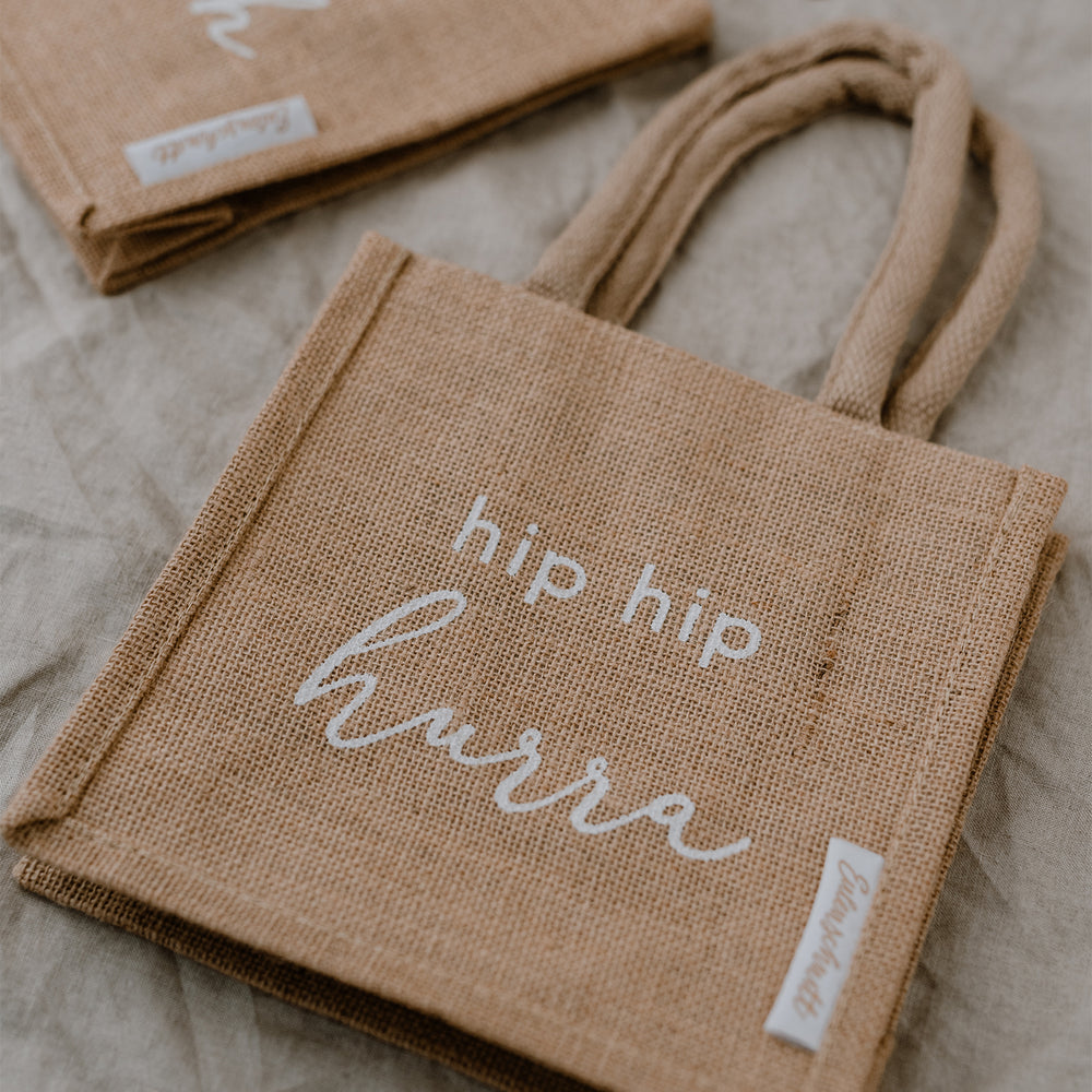 Mini Jute Shopper Für Dich (VE = 5 Stück)