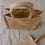 Cabas en jute en lot de 2 Etoiles (UE = 5 Pièces)