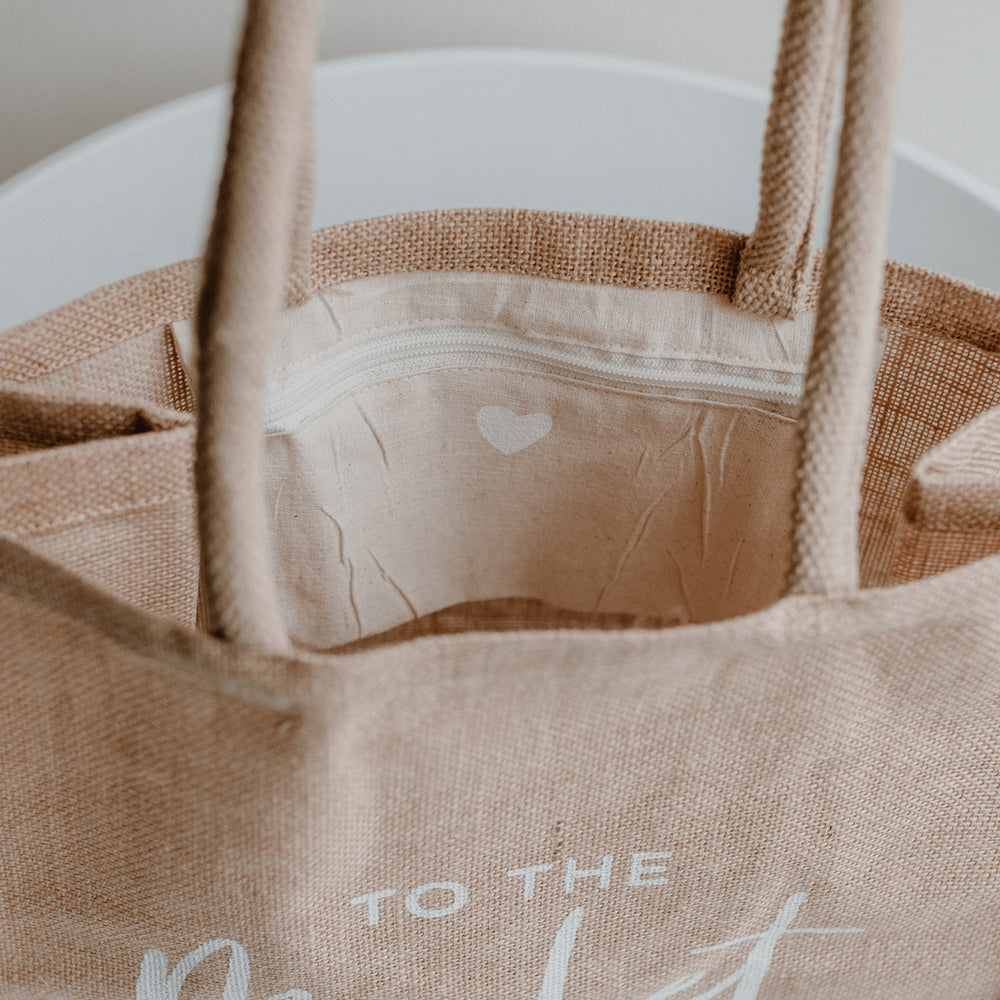 Jute Shopper To the market (VE = 5 pieces)