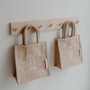 Mini jute shopper Tulip & Hasi (VE = 5 pieces)