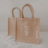 Mini jute shopper Tulip & Hasi (VE = 5 pieces)