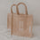 Mini jute shopper Tulip & Hasi (VE = 5 pieces)