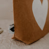 Kosmetiktasche braun Herz (VE = 6 Stück)