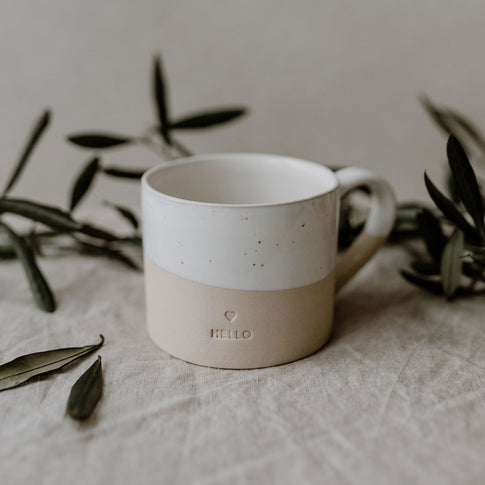 Tasse Hello (VE = 4 Stück)