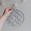 Linen potholder dots (PU = 5 pieces)