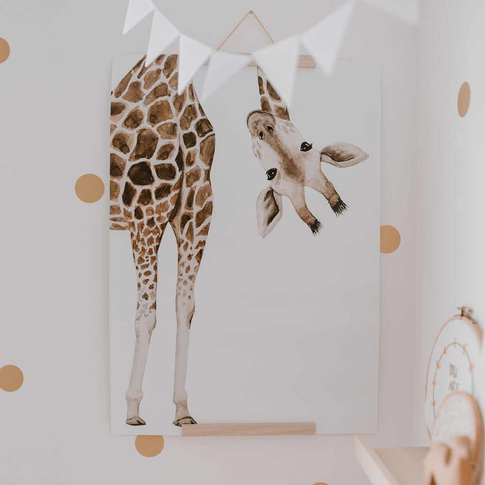 Wall stickers dots gold in a set of 48 (PU = 6 pieces)