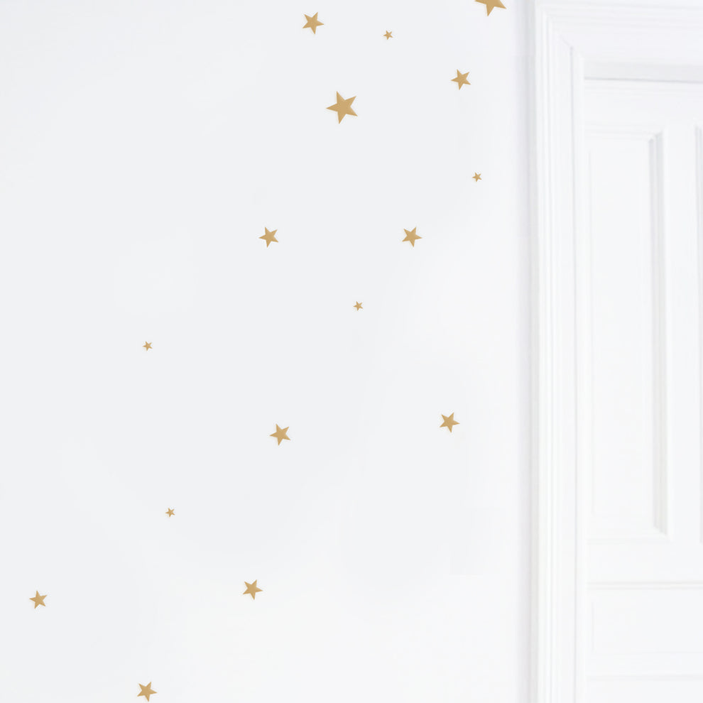 Sticker Sterne Gold (VE = 6 Stk)