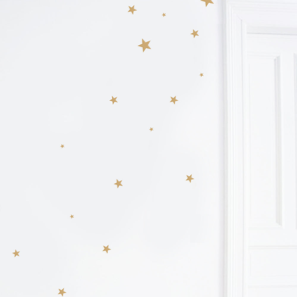 Sticker Sterne Gold (VE = 6 Stk)