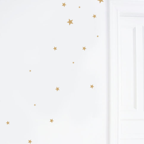 Sticker Sterne Gold (VE = 6 Stk)